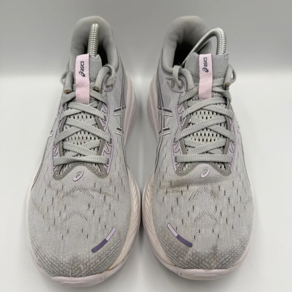 Asics Gel-Cumulus 25 Womens Size 9.5 Running Shoes PureGEL FF Blast+ Grey Purple